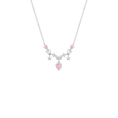Sweet Bow Charm Necklace