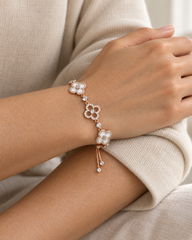 Lucky Bloom Clover Bracelet