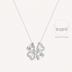 Lumi Convertible Clover Necklace
