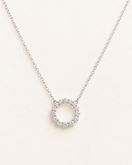 Eternal Glow Circle Necklace
