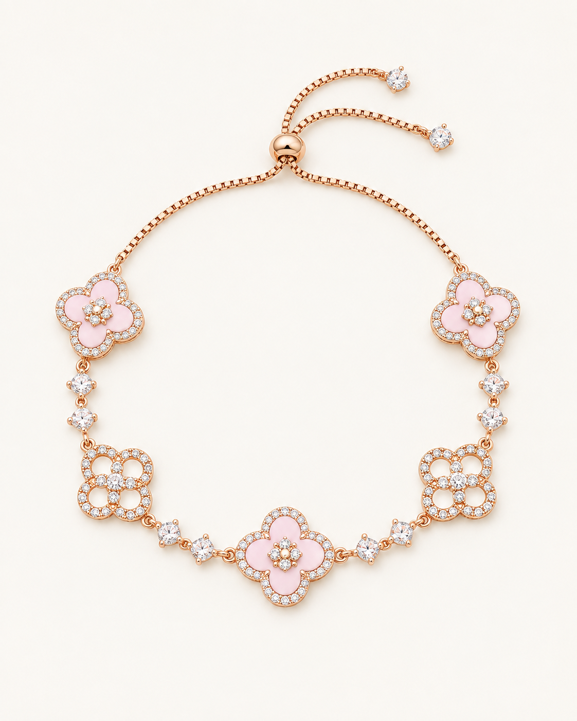 Lucky Bloom Clover Bracelet