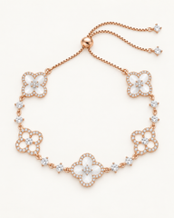 Lucky Bloom Clover Bracelet